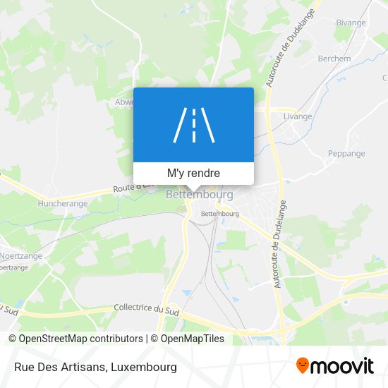 Rue Des Artisans plan