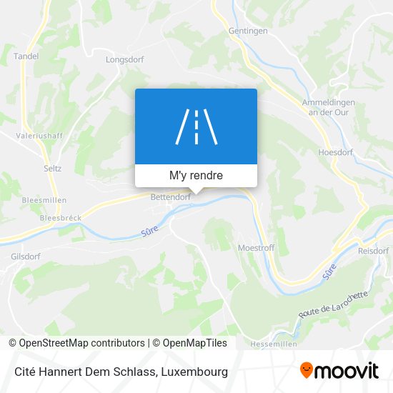 Cité Hannert Dem Schlass plan