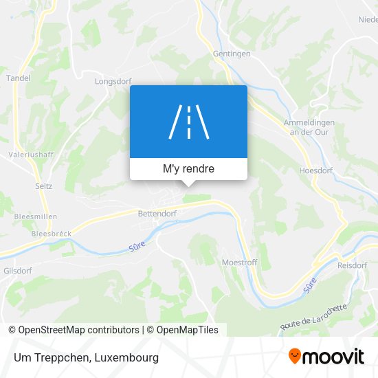 Um Treppchen plan
