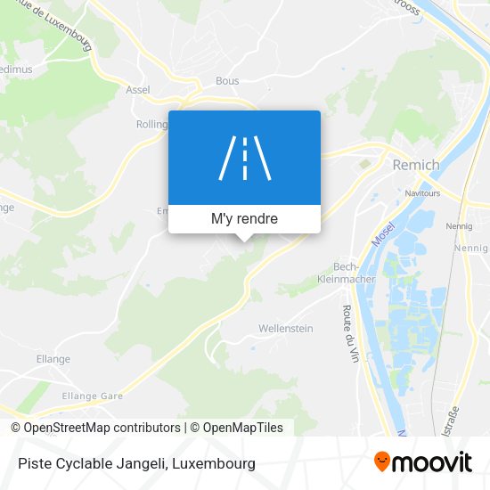 Piste Cyclable Jangeli plan