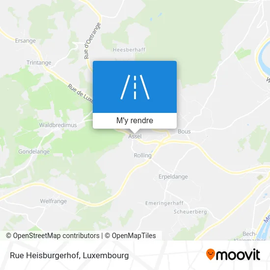 Rue Heisburgerhof plan