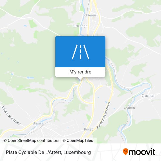 Piste Cyclable De L'Attert plan