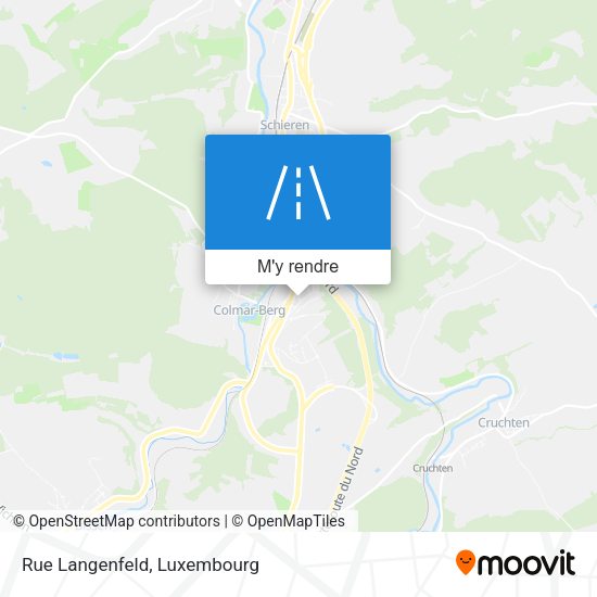 Rue Langenfeld plan