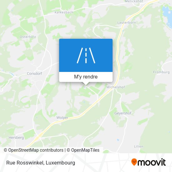 Rue Rosswinkel plan