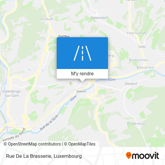 Rue De La Brasserie plan