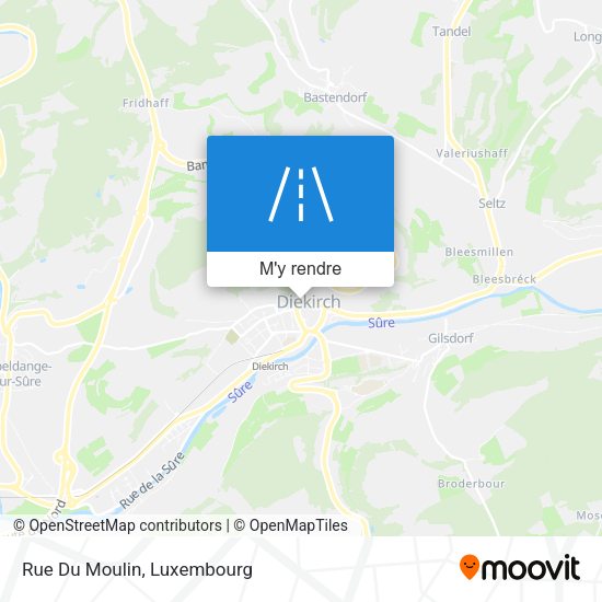 Rue Du Moulin plan