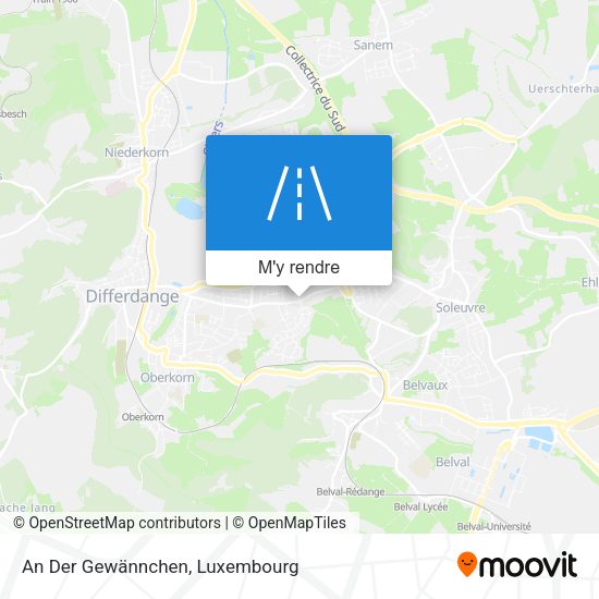 An Der Gewännchen plan