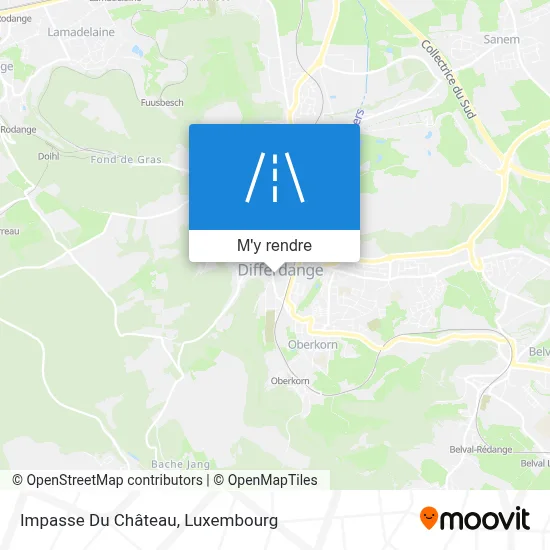 Impasse Du Château plan