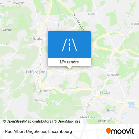 Rue Albert Ungeheuer plan