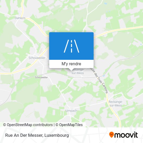Rue An Der Messer plan