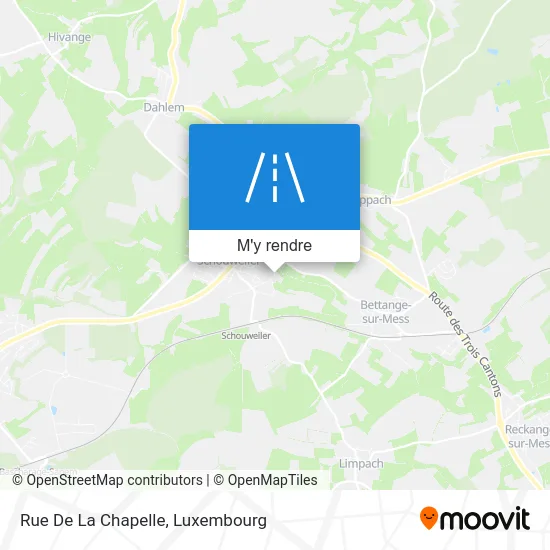 Rue De La Chapelle plan