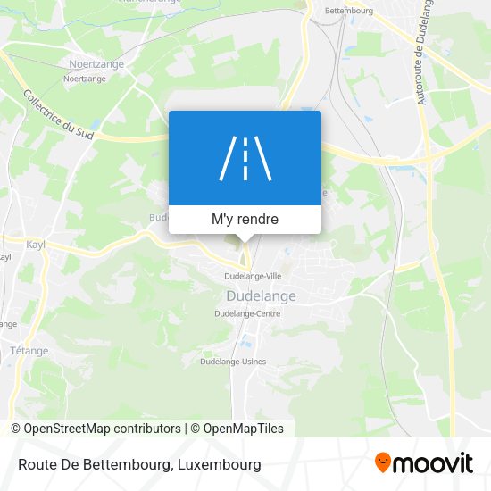 Route De Bettembourg plan