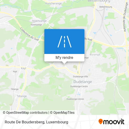 Route De Boudersberg plan