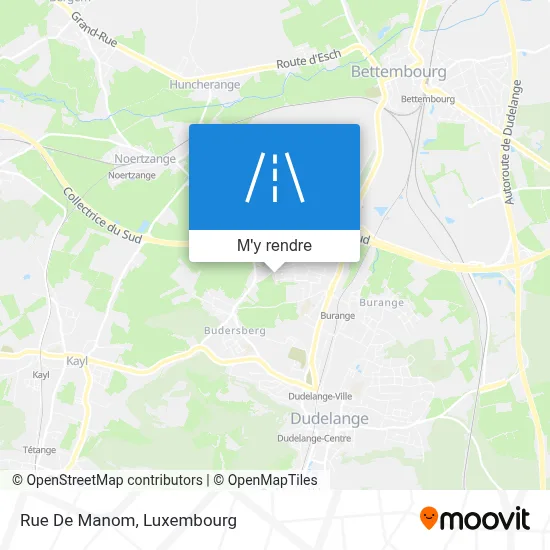 Rue De Manom plan