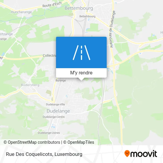 Rue Des Coquelicots plan