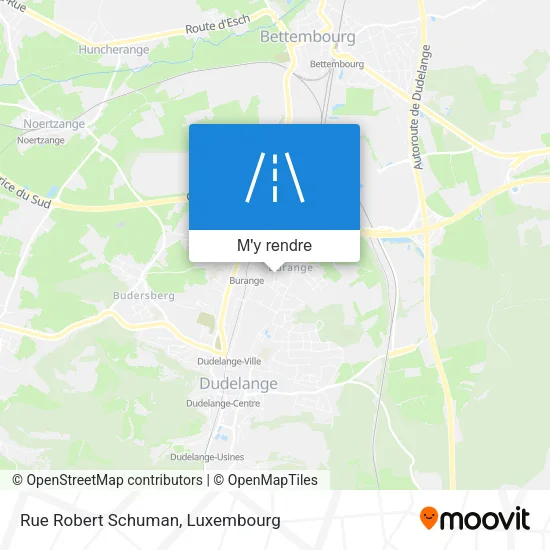 Rue Robert Schuman plan