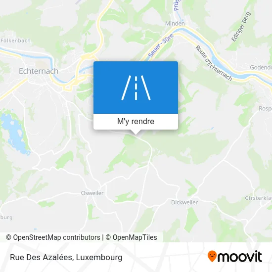 Rue Des Azalées plan