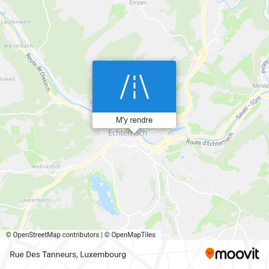 Rue Des Tanneurs plan