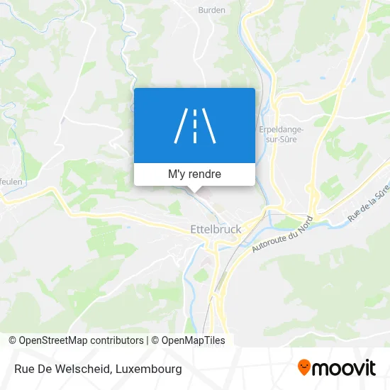 Rue De Welscheid plan