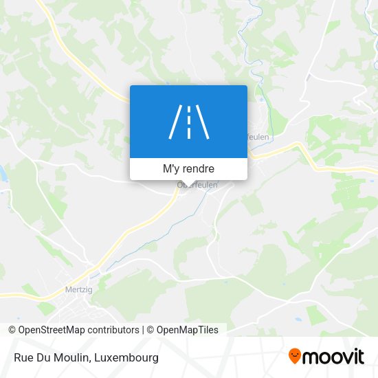 Rue Du Moulin plan