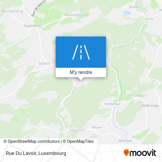 Rue Du Lavoir plan
