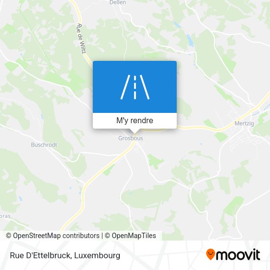 Rue D'Ettelbruck plan