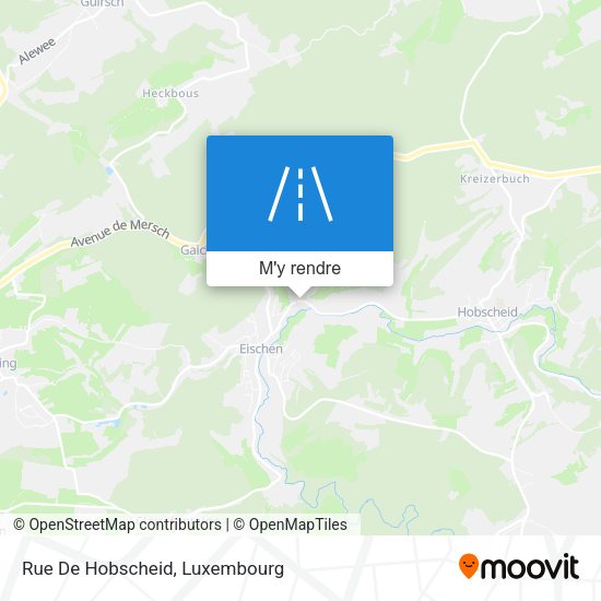 Rue De Hobscheid plan