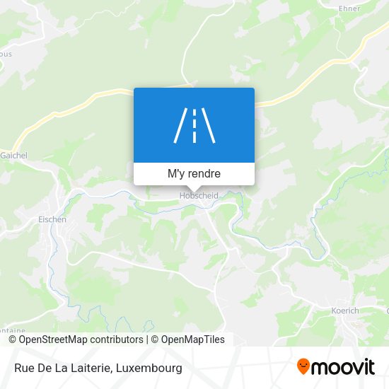 Rue De La Laiterie plan