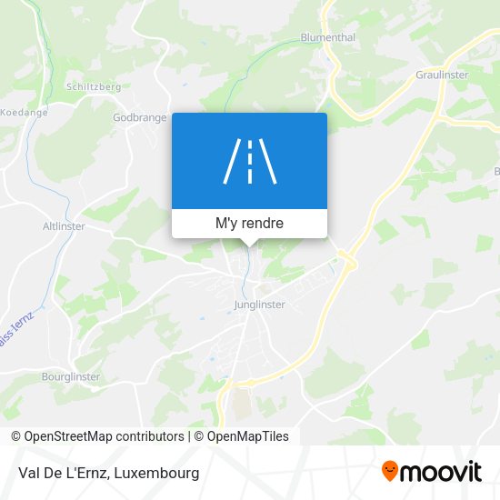 Val De L'Ernz plan