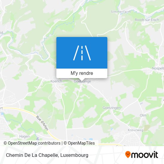 Chemin De La Chapelle plan