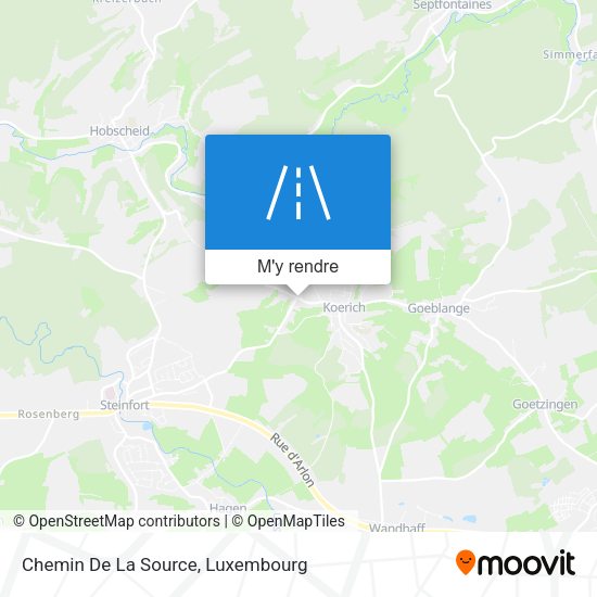 Chemin De La Source plan