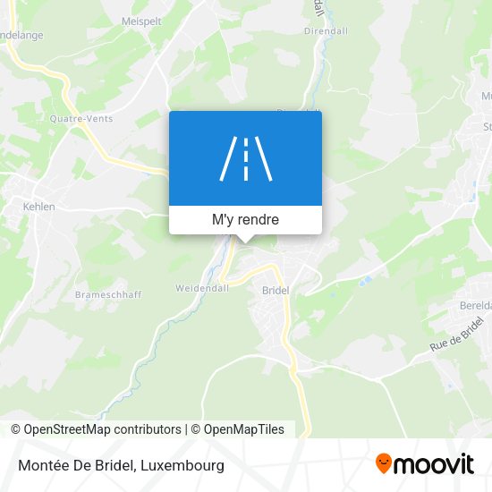 Montée De Bridel plan