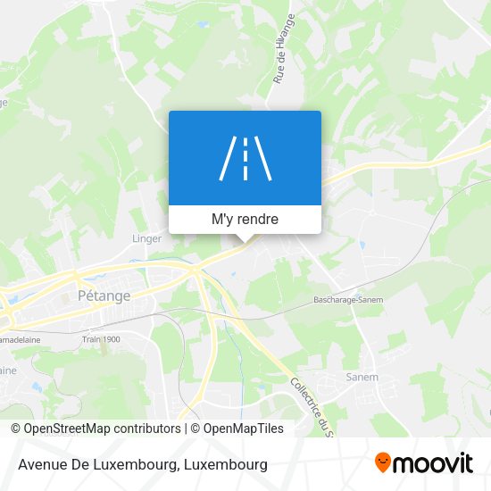 Avenue De Luxembourg plan