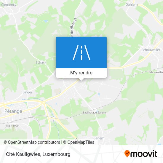 Cité Kauligwies plan