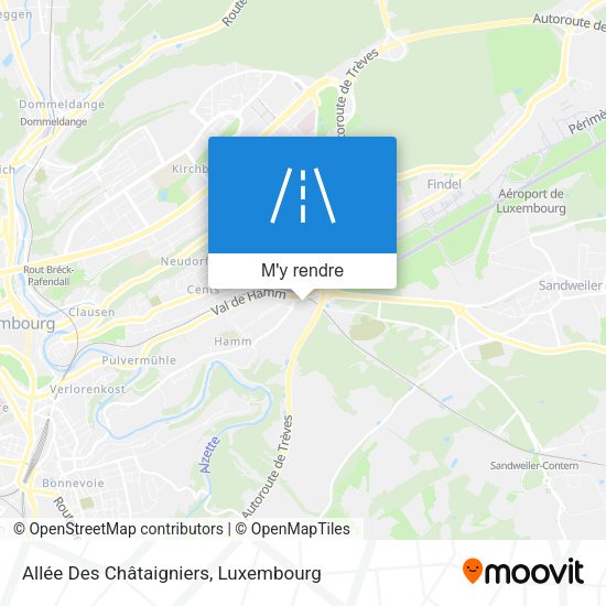 Allée Des Châtaigniers plan