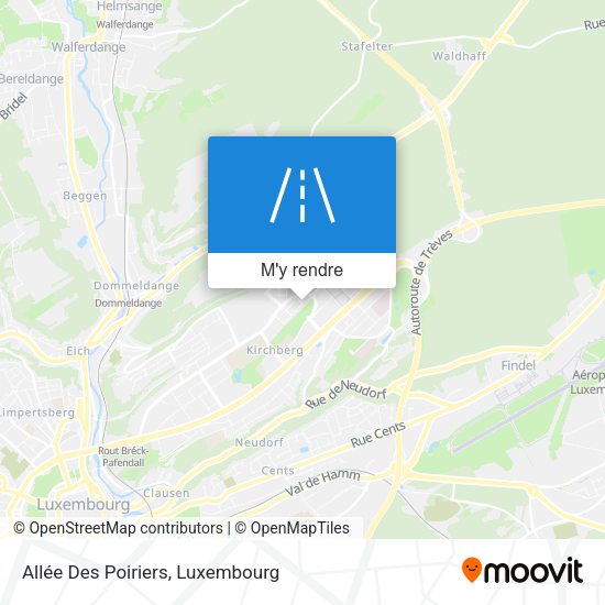 Allée Des Poiriers plan