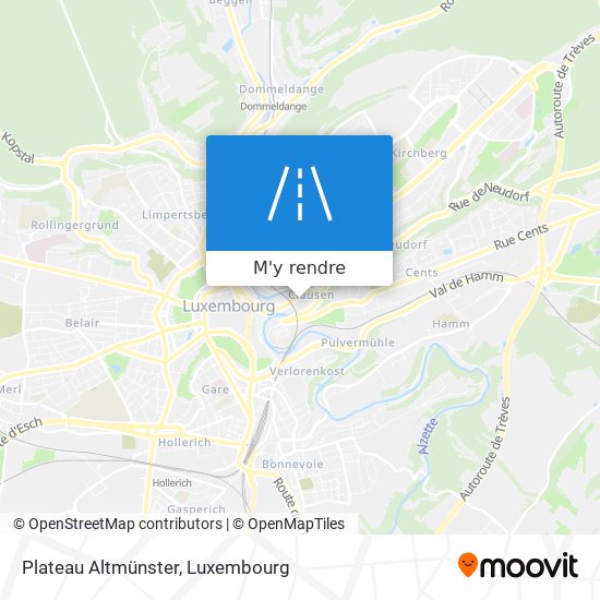 Plateau Altmünster plan