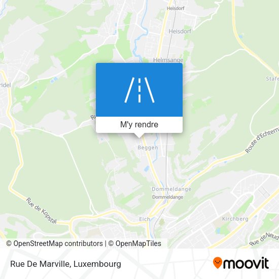 Rue De Marville plan