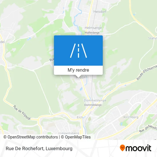 Rue De Rochefort plan