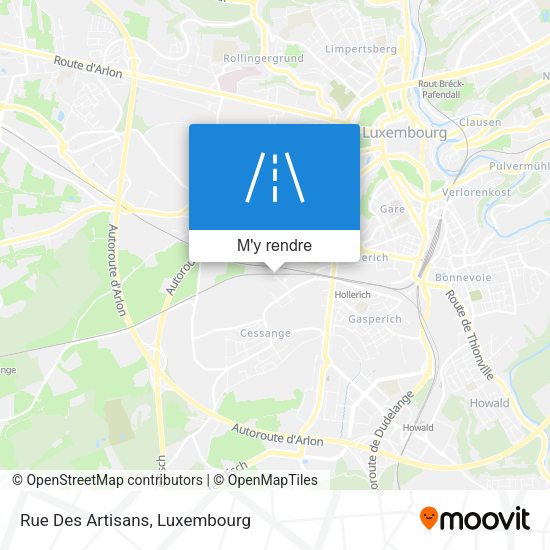 Rue Des Artisans plan