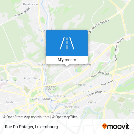 Rue Du Potager plan