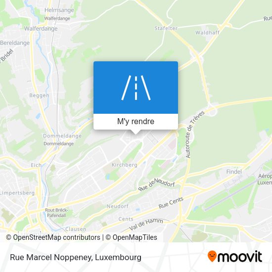 Rue Marcel Noppeney plan