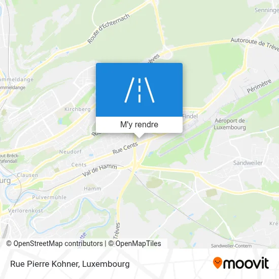 Rue Pierre Kohner plan