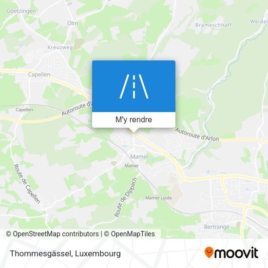 Thommesgässel plan