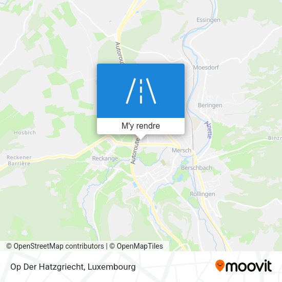 Op Der Hatzgriecht plan