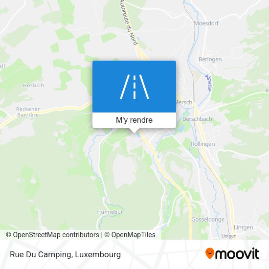 Rue Du Camping plan