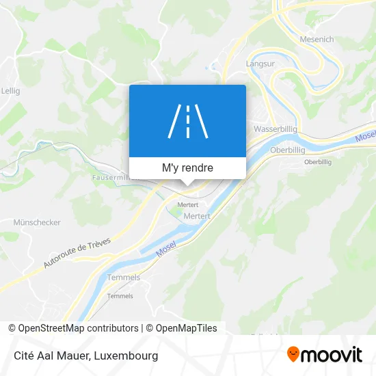 Cité Aal Mauer plan