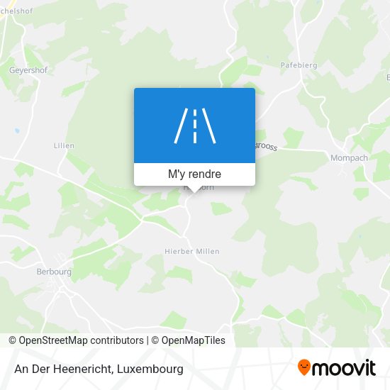 An Der Heenericht plan