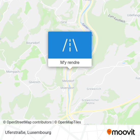 Uferstraße plan