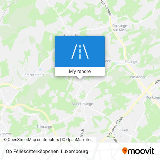 Op Féilëschterkëppchen plan
